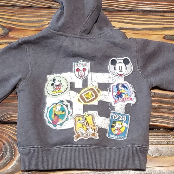 🎄Disney Parks Mickey Mouse Zip Up Hoodie🎄 - Picture 3 of 3